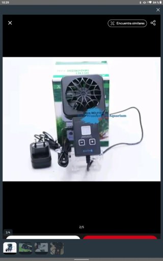 Ventilador Mini Acuario Digital Waterproof