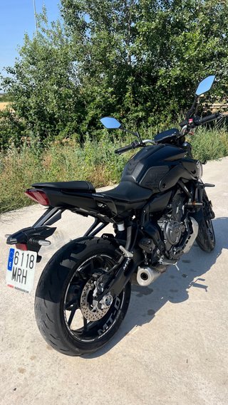 Yamaha MT-07 2023 A2 Negra