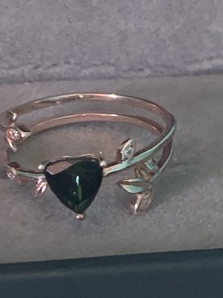 Anillo Turmalina Bosque
