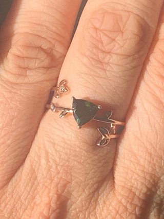 Anillo Turmalina Bosque