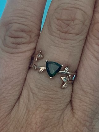 Anillo Turmalina Bosque