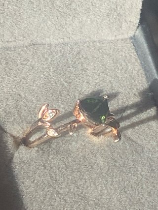 Anillo Turmalina Bosque