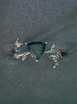 Anillo Turmalina Bosque