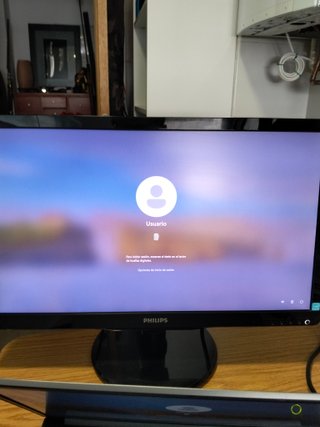 Monitor Philips 21 LCD TFT Negro