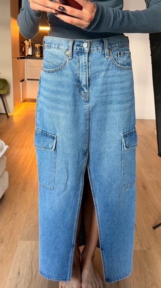 Falda Levi's Premium DECON SLIT Talla 27