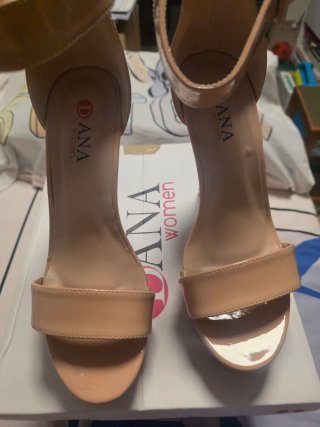 Tacones Fiesta Nude Diana Talla 37