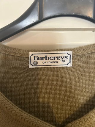 Cárdigan vintage Burberry talla única