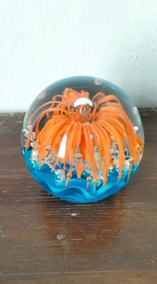 Pareja Pisapapeles Cristal Murano