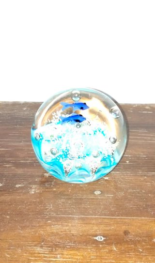 Pareja Pisapapeles Cristal Murano
