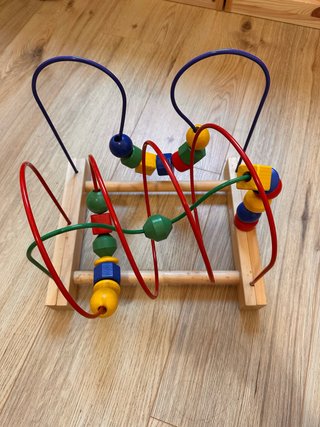 Juego de Cuentas de Madera Infantil