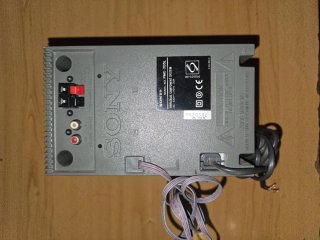 Equipo de música Sony y Technics