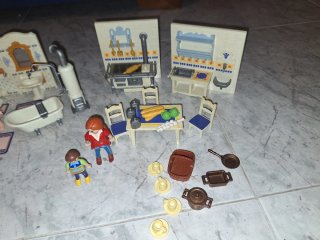 Lote Playmobil Mansión Victoriana