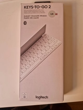 Teclado Logitech Keys-To-Go 2 Blanco