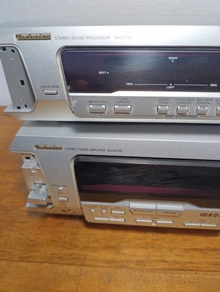 Sintonizador + Procesador Sonido Technics