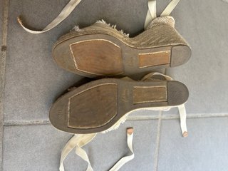 Esparteñas Castañer Talla 38 Beige