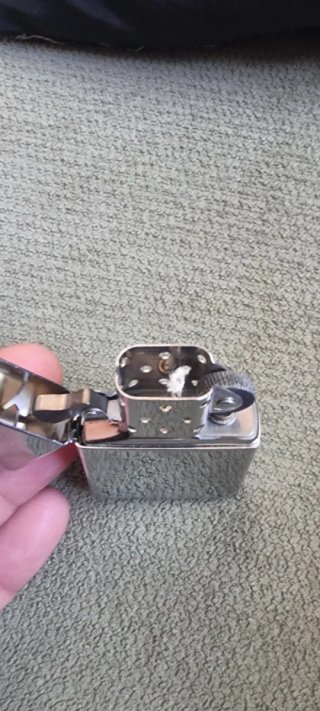 Zippo Plateado