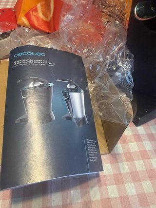 Exprimidor Cecotec Essentialvita Hyden 600