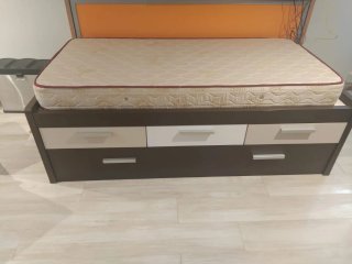 Cama nido con cajones y cama extra