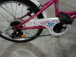 Bici niña rueda 20 rosa