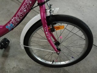 Bici niña rueda 20 rosa