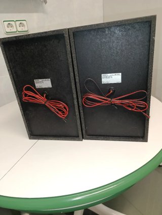 2 Altavoces Sony Negros