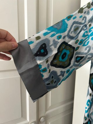 Kimono Ikat Talla Única Multicolor
