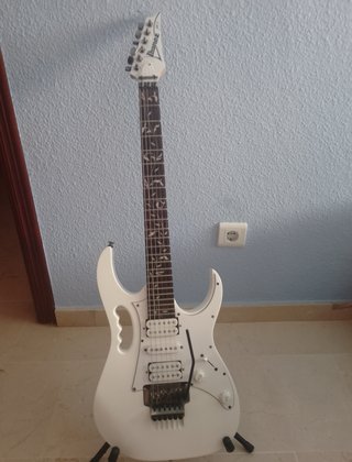 Ibanez Jem Junior Guitarra Eléctrica Blanca