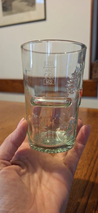 6 Bicchieri Heineken con stella rossa e Trasparent
