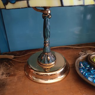 Coppia di lampade Tiffany libellula vintage