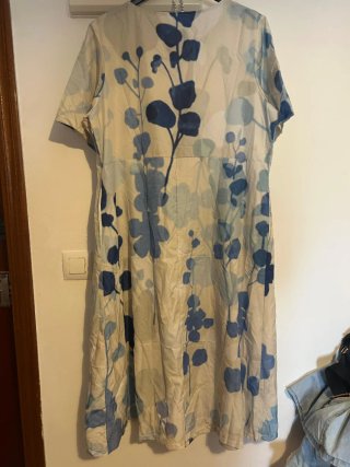 Vestido Vintage Estampado Floral Rojo