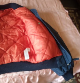 Chaqueta Bomber Zara Azul