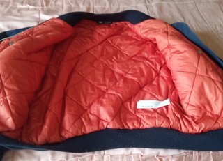 Chaqueta Bomber Zara Azul