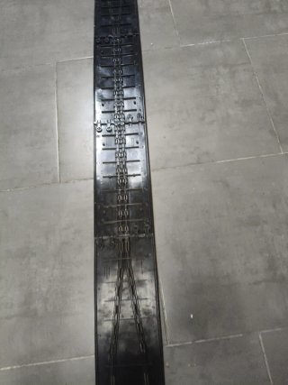 Pista Scalextric Chicane Negra Antigua