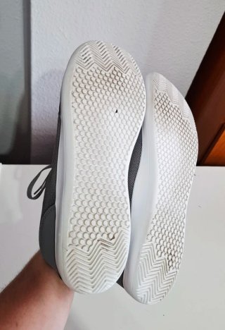 Zapatillas casuales grises talla 45