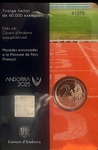 2 Coincards Andorra 2025: Quebrantahuesos y Jocs P