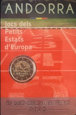 2 Coincards Andorra 2025: Quebrantahuesos y Jocs P