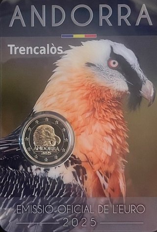 2 Coincards Andorra 2025: Quebrantahuesos y Jocs P