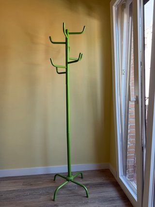 Perchero Metálico Verde Ikea