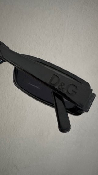 DOLCE GABBANA GAFAS VINTAGE SLIM NEGRAS HOMBRE