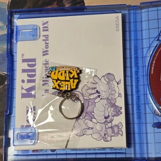 Alex Kidd in Miracle World DX PS5 con Portachiavi
