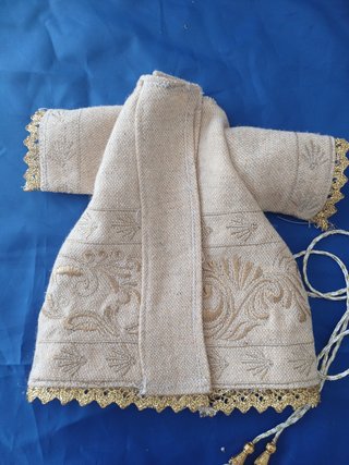 Vestido Niño Jesús 25 a 30 cm