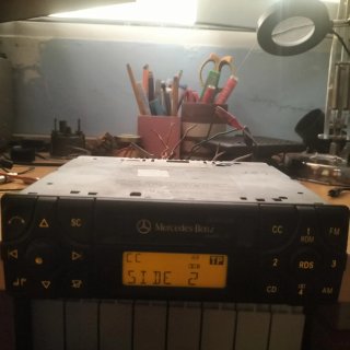 Radio cassette Becker Audio 10 de Mercedes