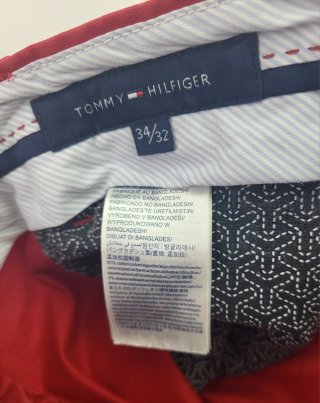 Pantalones Chinos Tommy Hilfiger Rojos Talla L