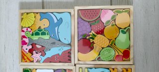 Puzzles de Madera Educativos para Niños +3 años