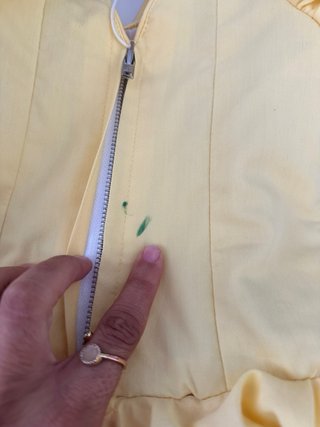 Traje de flamenca amarillo niña  2 años