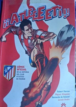Comic oficial d la hístoria atletico Madrid