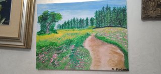 Dipinto paesaggistico 40x30