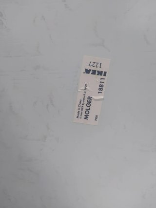 Espejo repisa madera Ikea