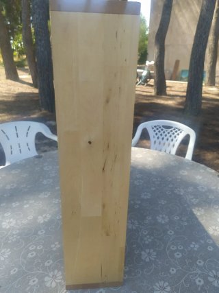 Espejo repisa madera Ikea