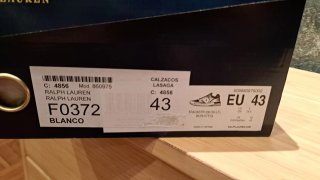 Zapatillas Polo Ralph Lauren Talla 43